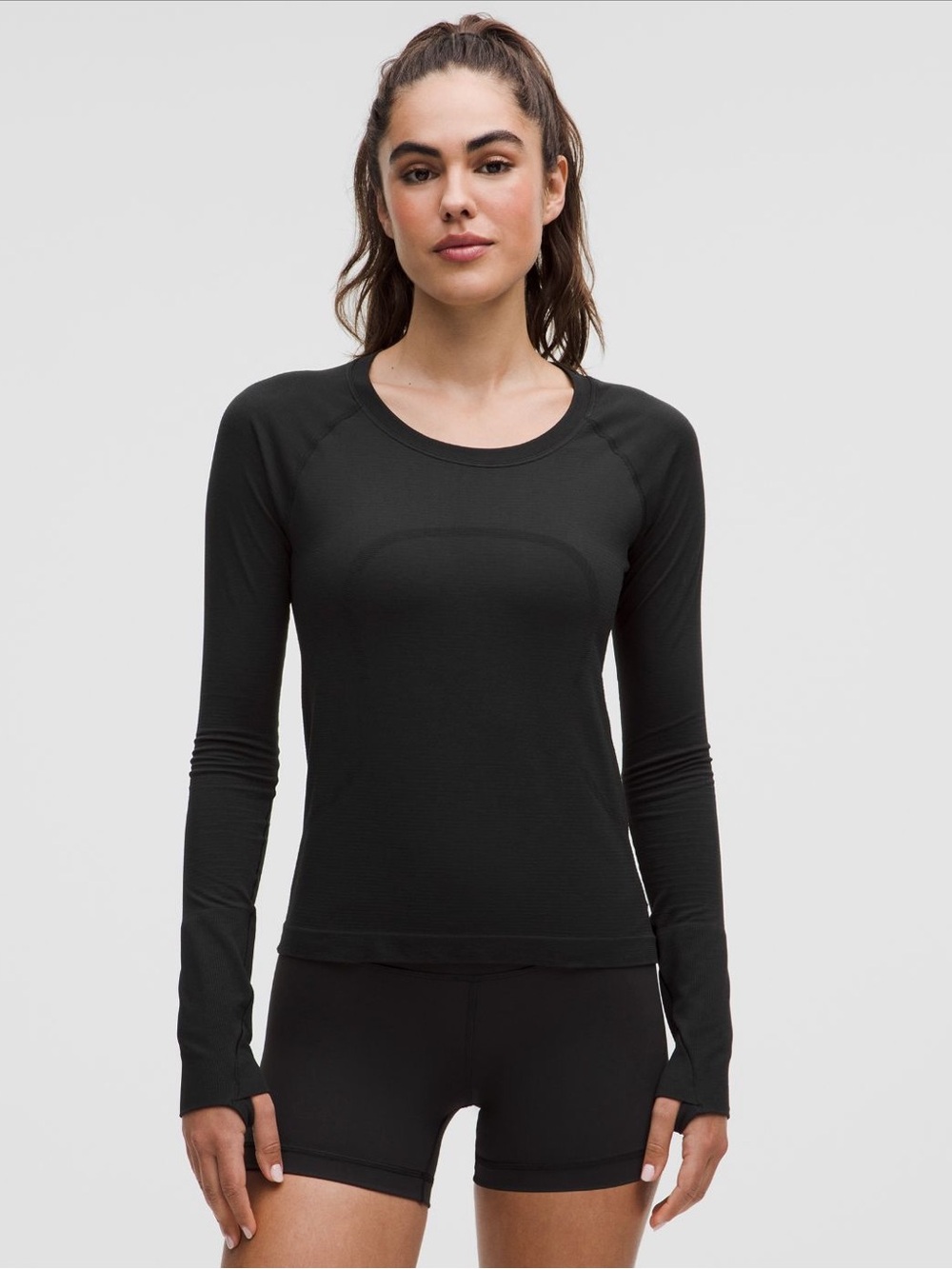 Lululemon Black Swiftly Tech Long Sleeve 2.0